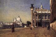 Corot Camille, Manana in Venice